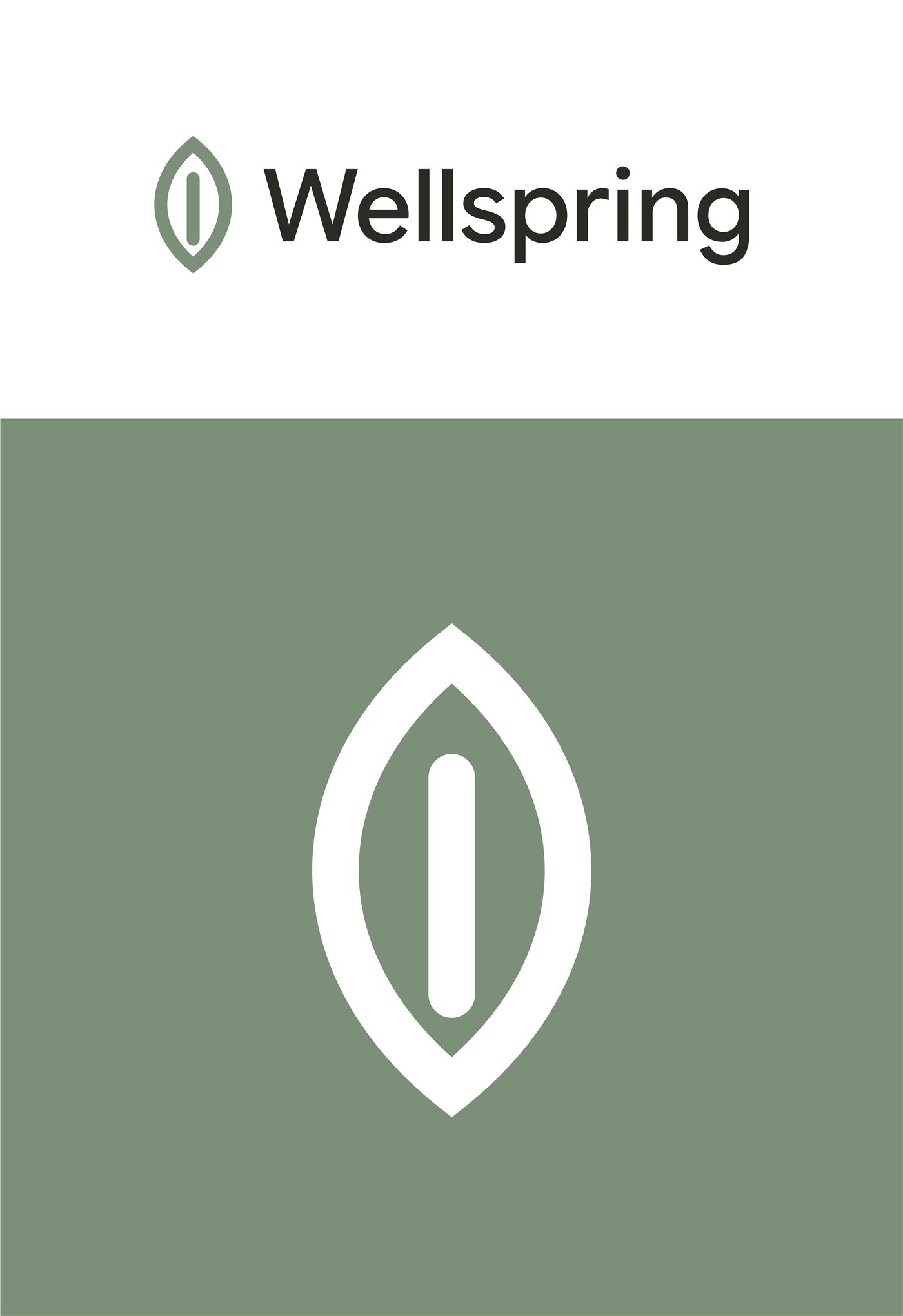 Wellness practice brand board and colour palette