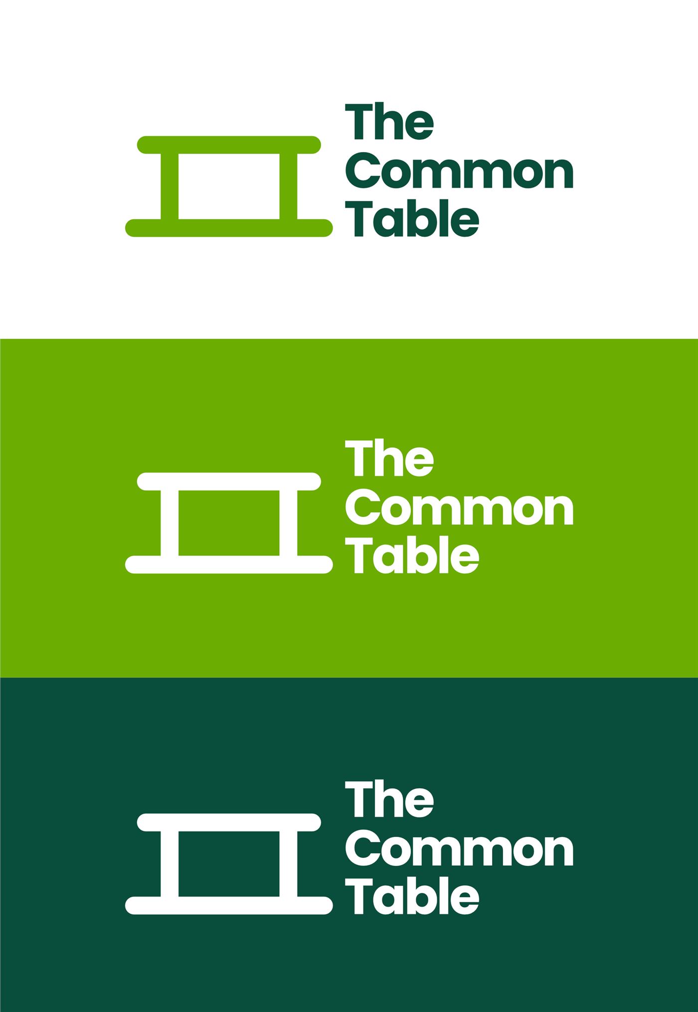 Non-profit organization brand board and colour palette