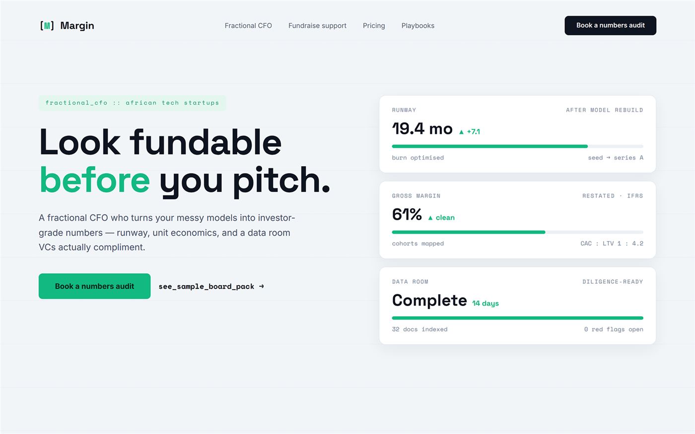 Website Design & Development case 10 &mdash; Margin